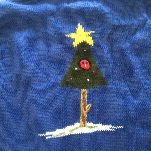 Quacker Factory Snowman Holiday Cardigan (L) - Picture 8 of 8